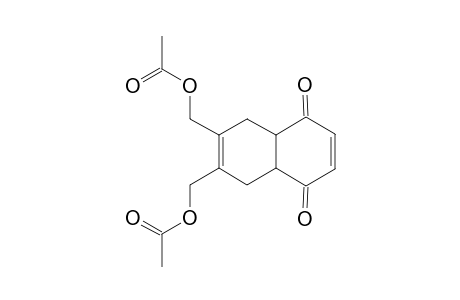 1,4-Naphthoquinone, 4a,5,8,8a-tetrahydro-6,7-bis(acetoxymethyl)-