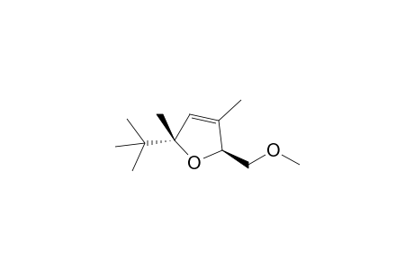 5-TERT.-BUTYL-3,5-DIMETHYL-2-METHOXYMETHYL-2,5-DIHYDROFURAN;MAJOR-DIASTEREOMER