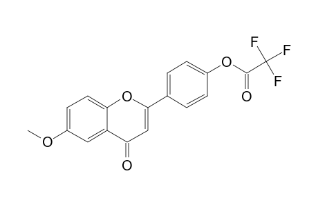 4'-Hydroxy-6-methoxyflavone, trifluoroacetate