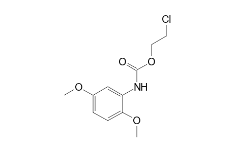 2,5-dimethoxycarbanilic acid, 2-chloroethyl ester