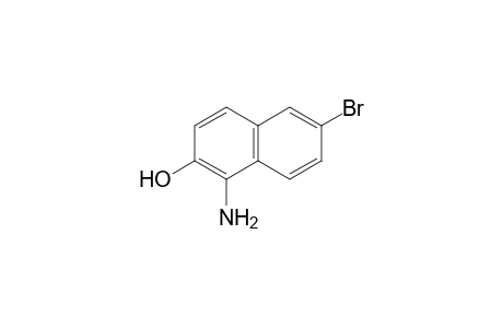 2-Naphthalenol, 1-amino-6-bromo-