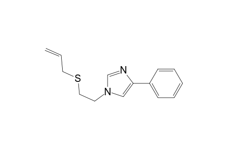 1-(2-allylsulfanylethyl)-4-phenyl-imidazole