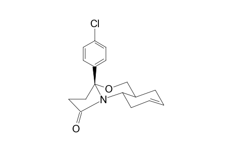 3a-(4-chlorophenyl)-3,5,5a,6,9,9a-hexahydro-2H-pyrrolo[1,2-a][3,1]benzoxazin-1-one