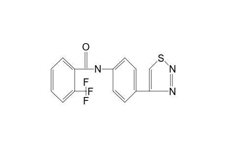 4'-(1,2,3-THIADIAZOL-4-YL)-alpha,alpha,alpha-TRIFLUORO-o-TOLUANILIDE