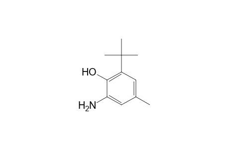 Phenol, 2-amino-6-(1,1-dimethylethyl)-4-methyl-