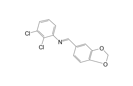 2,3-dichloro-N-piperonylideneaniline