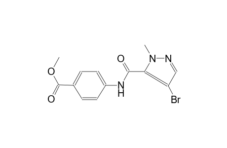 benzoic acid, 4-[[(4-bromo-1-methyl-1H-pyrazol-5-yl)carbonyl]amino]-,methyl ester