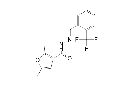 2,5-dimethyl-N'-{(E)-[2-(trifluoromethyl)phenyl]methylidene}-3-furohydrazide