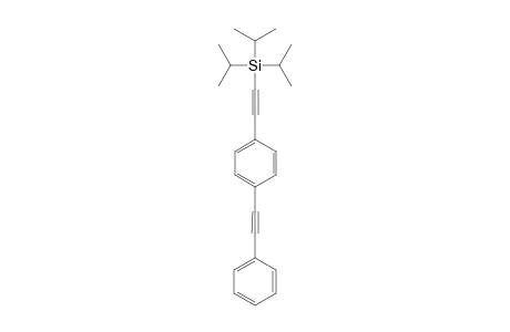 4-(PHENYLETHYNYL)-1-(TRIISOPROPYLSILYLETHYNYL)-BENZENE