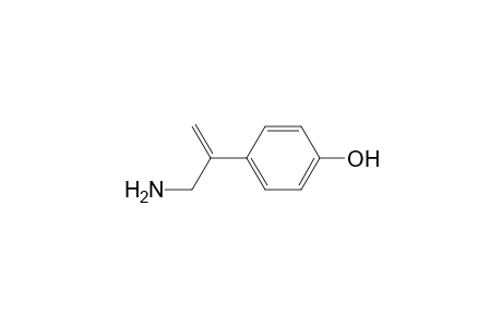 4-(3-aminoprop-1-en-2-yl)phenol