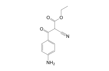 Ethyl 3-(4-aminophenyl)-2-cyano-3-oxopropanoate