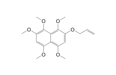 2-ALLYLOXY-1,4,5,7,8-PENTAMETHOXYNAPHTHALENE