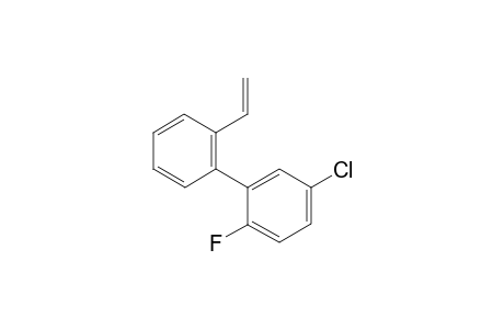 5-Chloro-2-fluoro-2'-vinyl-1,1'-biphenyl