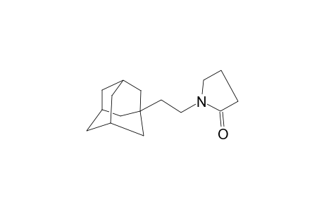 1-[2-(1-adamantyl)ethyl]-2-pyrrolidinone