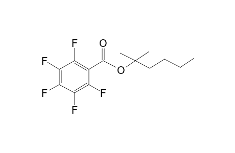 2-Methylhexan-2-yl 2,3,4,5,6-pentafluorobenzoate