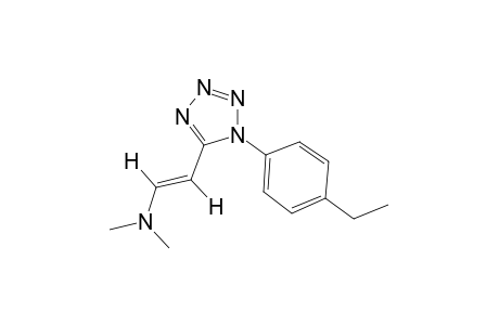 trans-5-[2-(dimethylamino)vinyl]-1-(p-ethylphenyl)-1H-tetrazole