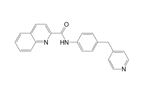 N-[4-(4-Pyridinylmethyl)phenyl]-2-quinolinecarboxamide