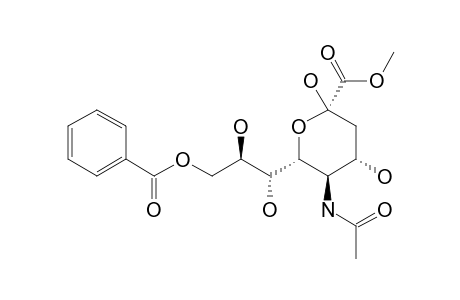 METHYL-5-ACETAMIDO-9-O-BENZOYL-3,5-DIDEOXY-D-GLYCERO-BETA-D-GALACTO-2-NONULOPYRANOSYLONATE