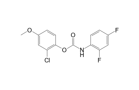(2,4-Difluorophenyl)carbamic acid, 2-chloro-4-methoxyphenyl ester