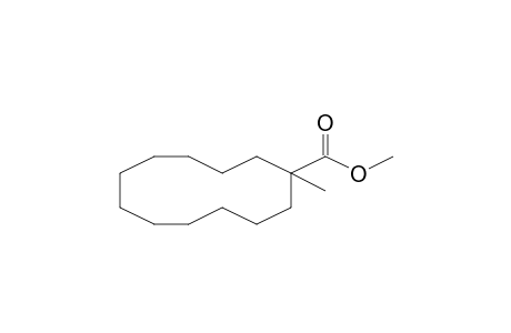Cyclododecanecarboxylic acid, 1-methyl-, methyl ester