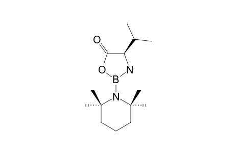 (4R)-4-ISOPROPYL-2-(2,2,6,6-TETRAMETHYLPIPERIDINO)-1,3,2-OXAZABOROLIDIN-5-ON
