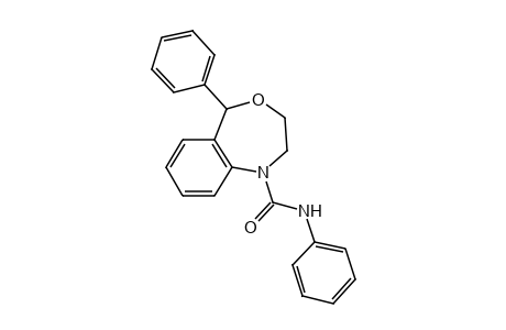 2,3-DIHYDRO-5-PHENYL-4,1-BENZOXAZEPINE-1(5H)-CARBOXANILIDE