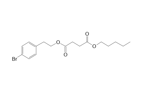 Succinic acid, 4-bromophenethyl pentyl ester