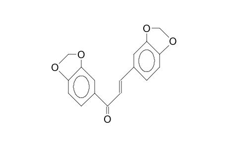 (E)-1,3-bis(1,3-benzodioxol-5-yl)-2-propen-1-one