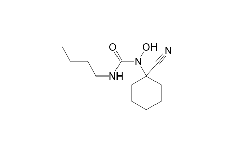 3-Butyl-1-(1-cyanocyclohexyl)-1-hydroxy-urea