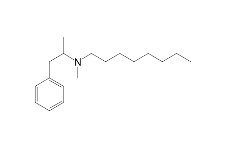 N-Methyl-N-octyl-amphetamine