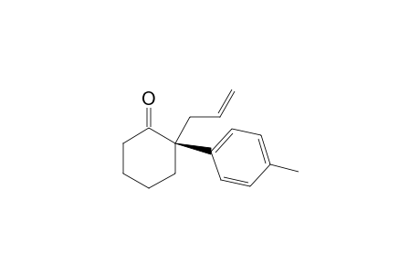 (S)-2-allyl-2-(p-tolyl)cyclohexan-1-one