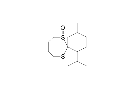 1-Isopropyl-4-methyl-7,12-dithia-spiro[5.6]dodecane 7-oxide