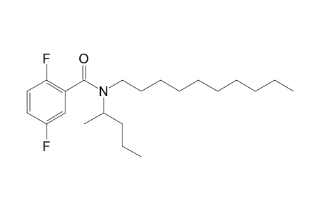 Benzamide, 2,5-difluoro-N-(2-pentyl)-N-decyl-