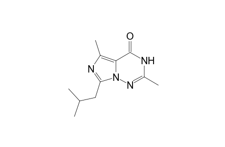 2,5-dimethyl-7-isobutylimidazo[5,1-f][1,2,4]triazin-4(3H)-one