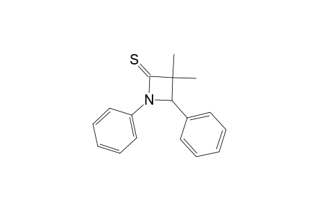 Azetidin32-thione, 3,3-dimethyl-1,4-diphenyl-