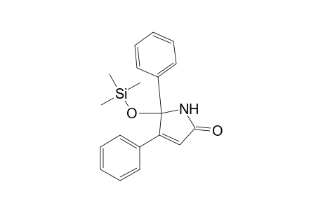 1,5-Dihydro-4,5-diphenyl-5-trimethylsilyloxy-2H-pyrrol-2-one