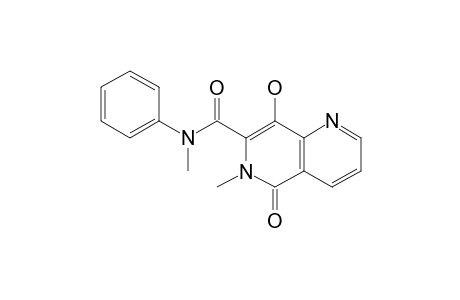 8-HYDROXY-6-METHYL-1,6-NAPHTHYRIDIN-5-(6H)-ONE-7-N-METHYL-N-PHENYL-CARBOXAMIDE