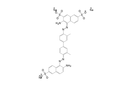 2,7-Naphthalenedisulfonic acid, 3-amino-4-[[4'-[(2-amino-6-sulfo-1-naphthalenyl)azo]-3,3'-dimethyl[1,1'-biphenyl]-4-yl]azo]