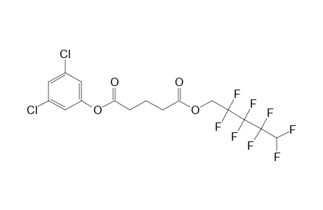 Glutaric acid, 2,2,3,3,4,4,5,5-octafluoropentyl 3,5-dichlorophenyl ester