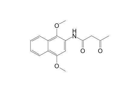 N-(1,4-DIMETHOXY-2-NAPHTHYL)-3-OXOBUTANAMIDE
