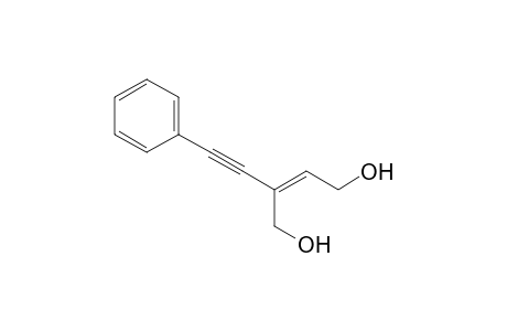 3-(Hydroxymethyl)-5-phenylpent-4-yn-2-en-1-ol