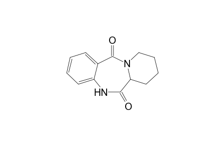 7,8,9,10-Tetrahydrobenzo[e]pyrido[1,2-a]-(1,4)-diazepine-6,12-(5H,6aH)-dione