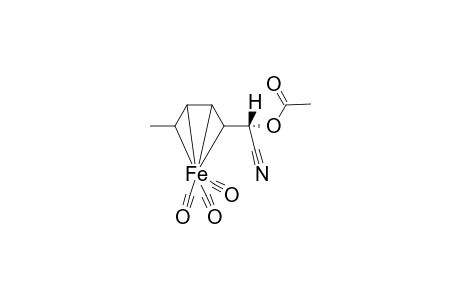 (1RS,2SR,5RS,2E,4E)-Tricarbonyl-{[.eta(4).-(2->5)-1-cyanohexa-3,5-dienyl]acetate}-iron