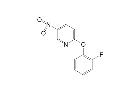 2-(o-fluorophenoxy)-5-nitropyridine