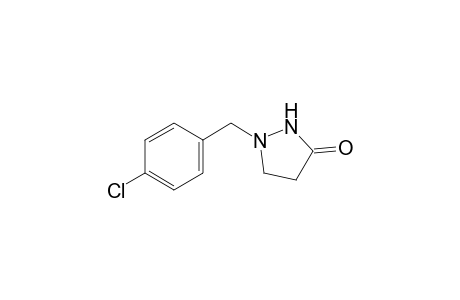 1-(p-chlorobenzyl)-3-pyrazolidinone