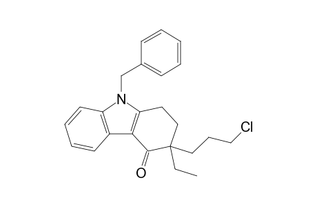 9-BENZYL-3-(3-CHLOROPROPYL)-3-ETHYL-1,2,3,9-TETRAHYDROCARBAZOL-4-ONE