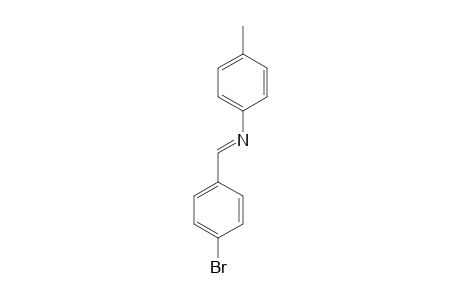 N-[(E)-(4-bromophenyl)methylidene]-4-methylaniline