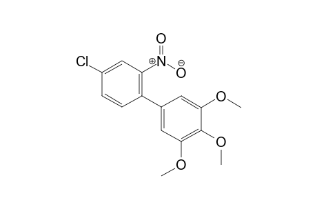 4-Chloro-3',4',5'-trimethoxy-2-nitro-1,1'-biphenyl