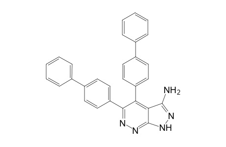 3-Amino-4,5-bis(p-biphenyl)-1H-pyrazolo[3,4-c]pyridazine