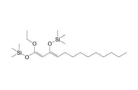1-Ethoxy-1,3-bis(trimethylsilyloxy)trideca-1,3-diene